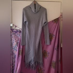 Gray Sweater Dress